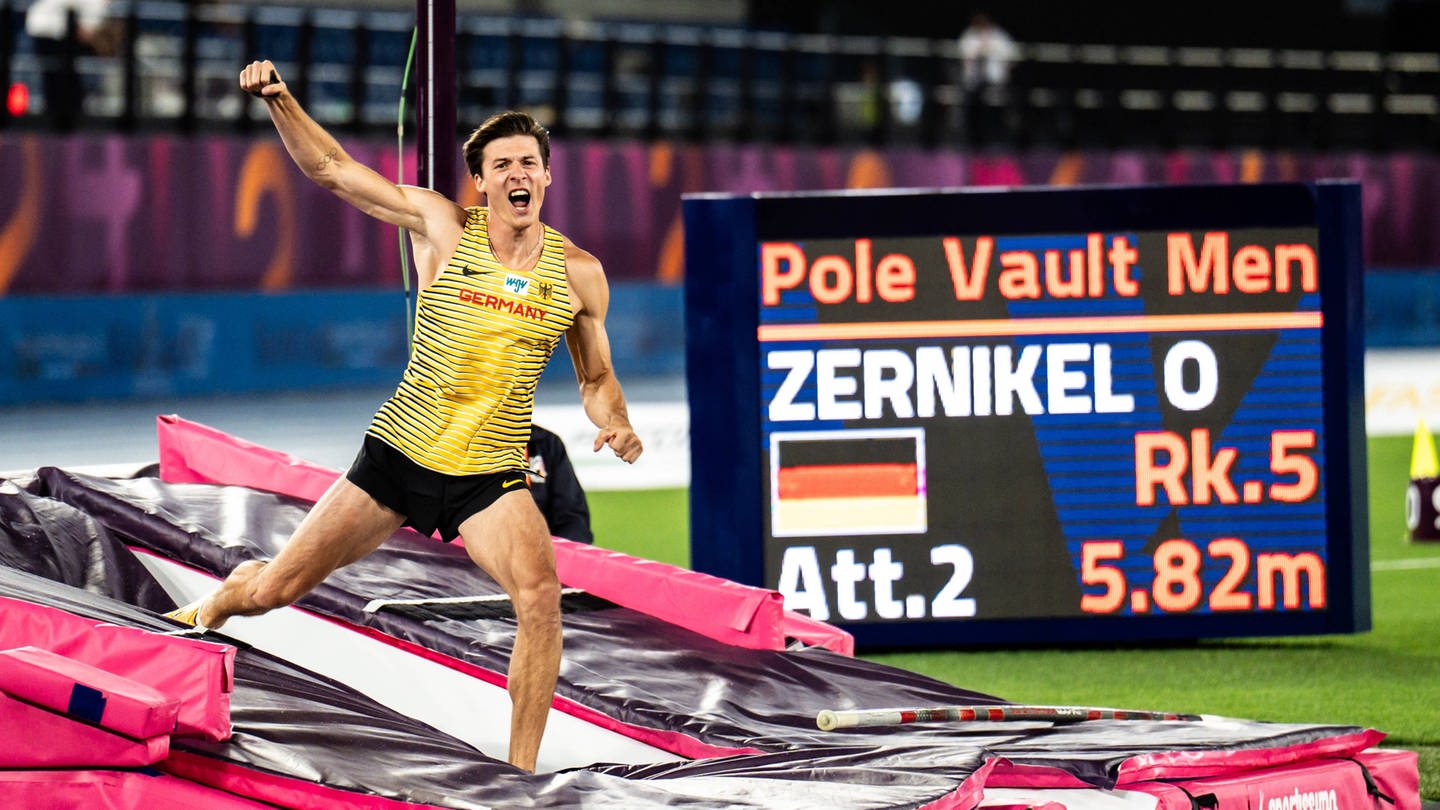 Oleg Zernikel bei der Leichtathletik-EM