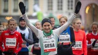 Beim Silvesterlauf Trier 2024 ist Gesa Krause Achte geworden. 