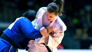 Nach ihrer Bronzemedaille von Tokio 2021 könnte bei Olympia 2024 in Paris das nächste Highlight auf die Judoka Anna-Maria Wagner warten: Die Ravensburgerin ist eine von drei möglichen Fahnenträgerinnen.a