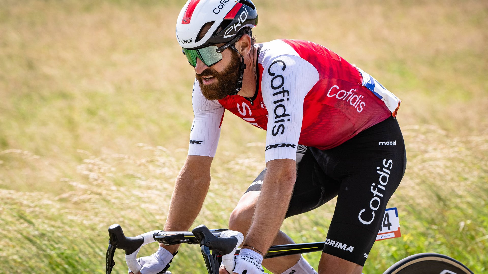 Entspannt, aber mit Ambitionen: Simon Geschke bei seiner letzten Tour de France