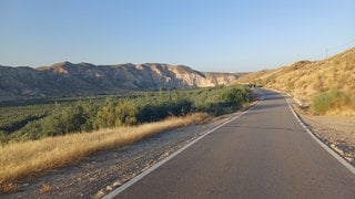 Strecke beim Nordkap-Tarifa-Rennen