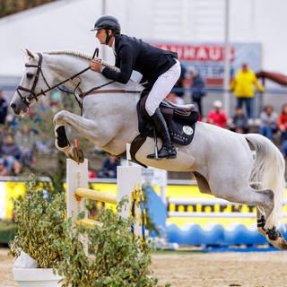 Richard Vogel beim Championat von Mannheim.