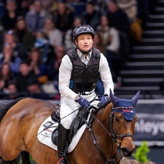 Michael Jung beim Indoor Derby in Stuttgart