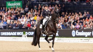 Isabell Werth bei den German Masters in Stuttgart.