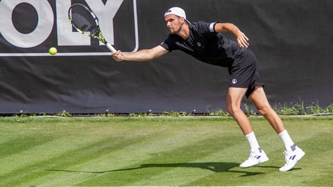 Oscar Otte bei den Boss Open auf dem Stuttgarter Weissenhof.