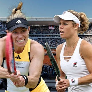 Angelique Kerber und Laura Siegemund treten gemeinsam im Olympia-Doppel für Deutschland an.