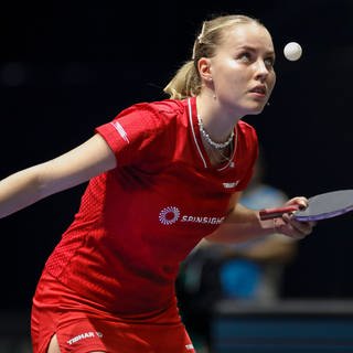 Tischtennisspielerin Annett Kaufmann holt sich den deutschen Meistertitel 2014 im Einzel