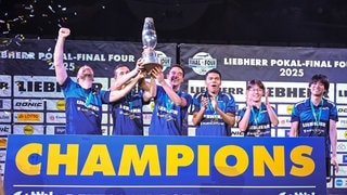 Die TTF Liebherr Ochsenhausen gewinnt den deutschen Tischtennis-Pokal. 