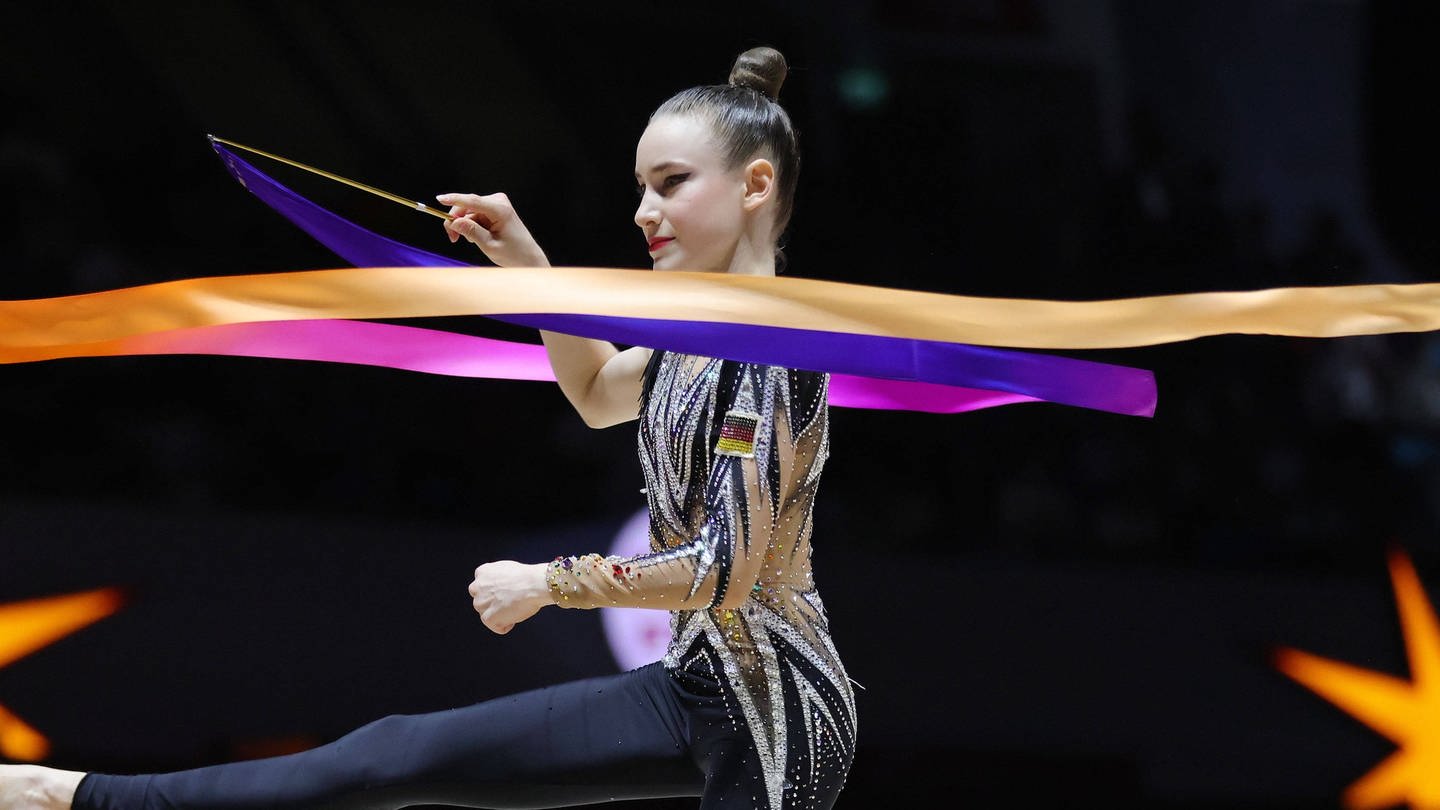 Darja Varfolomeev gewinnt EMGold in Rhythmischer Sportgymnastik SWR