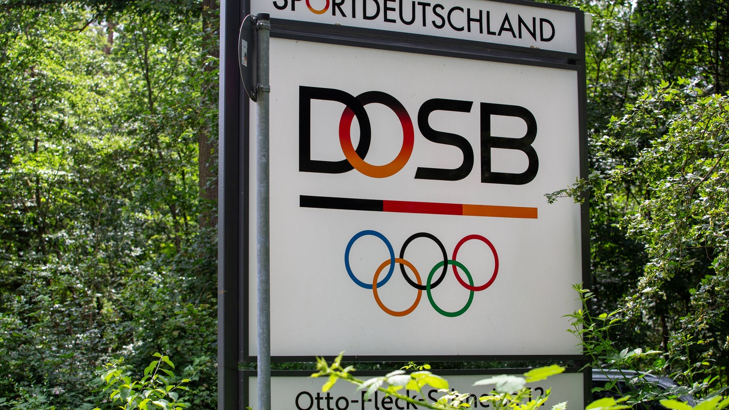 DOSB-Schild