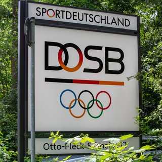 DOSB-Schild