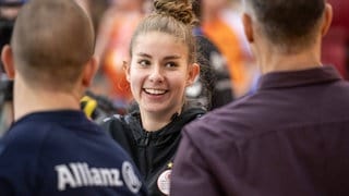 Pia Kästner, die Volleyballerin des Jahres 2024, spielt wieder für Allianz MTV Stuttgart.