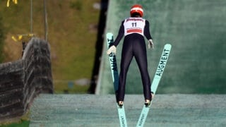 Skispringer Aaron Siegel hofft auf den Sprung in die Weltspitze.