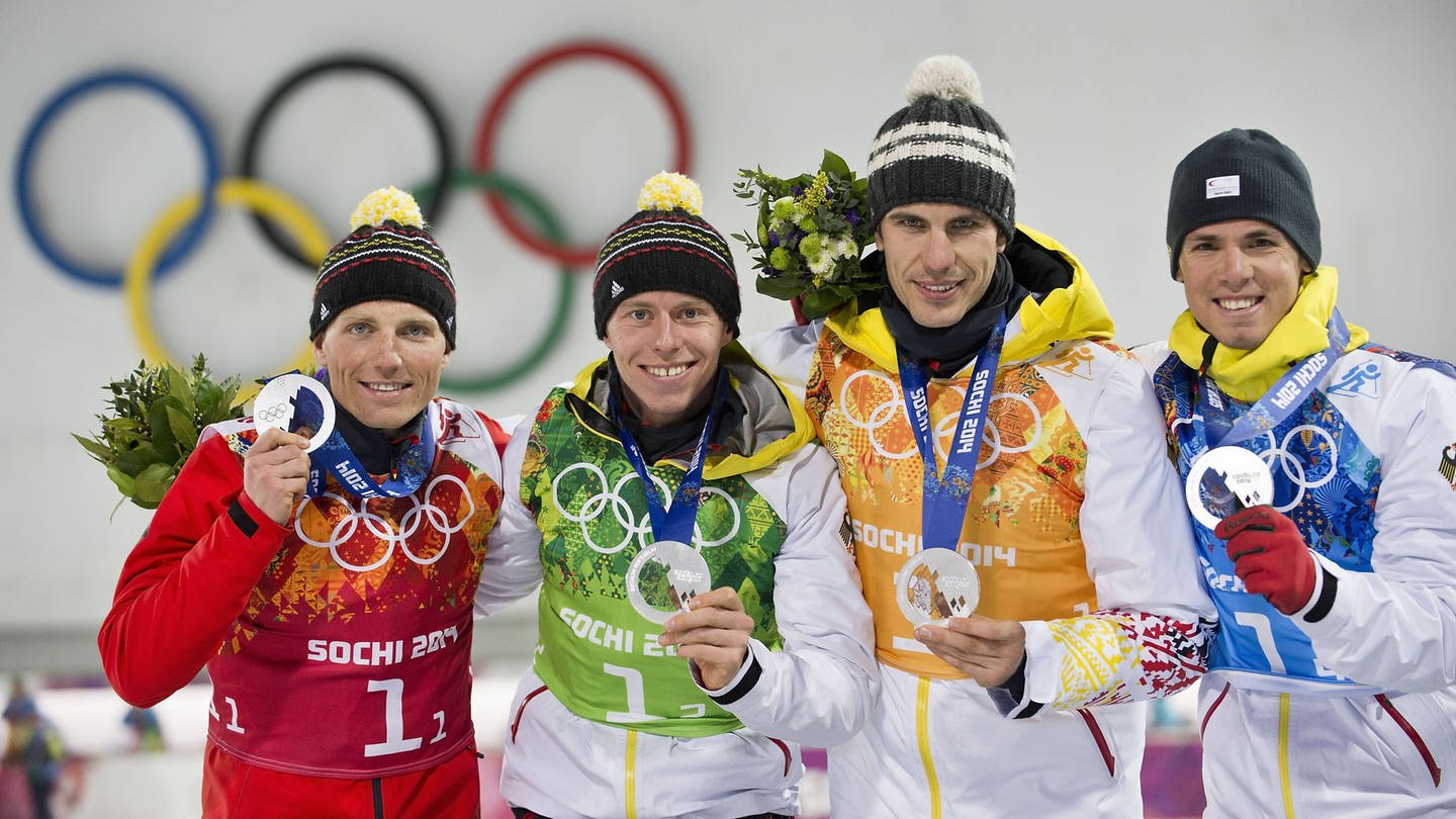 Deutsche Biathlon Staffel 2014