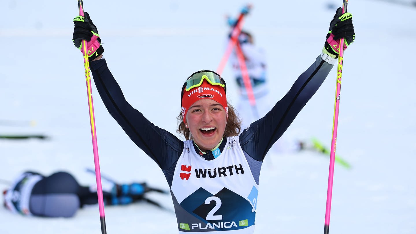 Nathalie Armbruster gewinnt Silber bei der Weltmeisterschaft in Slowenien