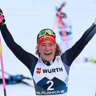 Nathalie Armbruster gewinnt Silber bei der Weltmeisterschaft in Slowenien