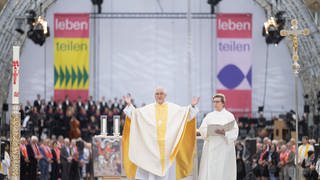 Gebhard Fürst beim Gottesdienst auf dem Katholikentag