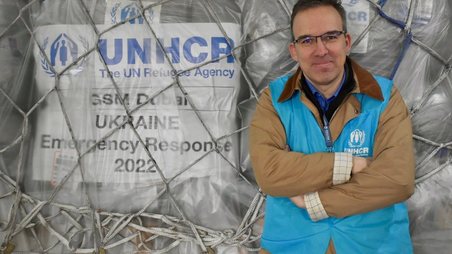Chris Melzer, Sprecher von UNHCR Deutschland