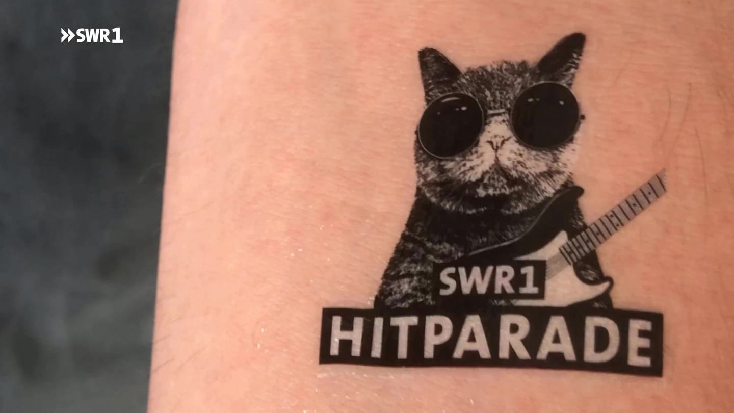 Das SWR1 Hitparade Tattoo