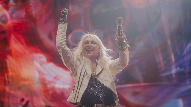 Doro Pesch beim Finale der SWR1 Hitparade 2024