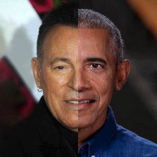 Bruce Springsteen und Barack Obama