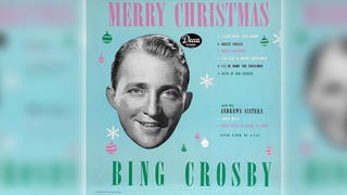 Cover des Weihnachtsalbums "Merry Christmas" von Bing Crosby - mit auf dem Album: "White Christmas"