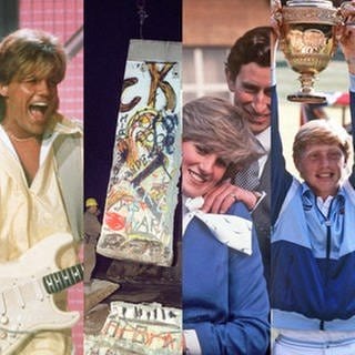 SWR1 - die 80er: die ersten Mobiltelefone, Modern Talking, Mauerfall, Lady Di, Boris Becker, Alf