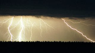 Gewitter und Blitze