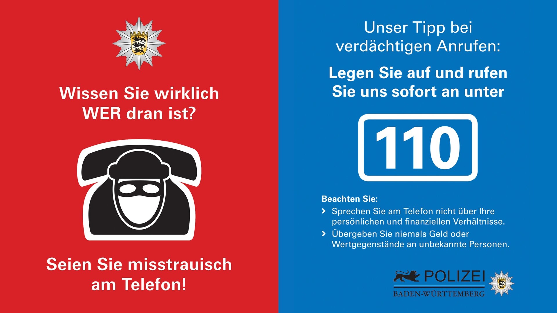 Schockanruf Und Enkeltrick: Die Wichtigsten Tipps Der Polizei - SWR1 BW ...