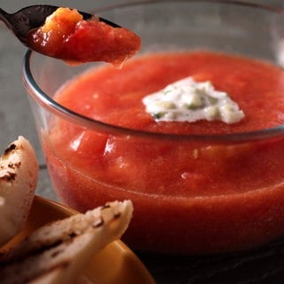 Gazpacho in einm TZeller