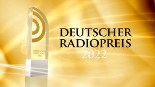Mit dieser Trophäe werden die Preisträger des Deutschen Radiopreises 2022 ausgezeichnet.
