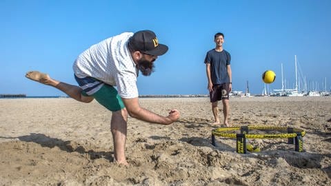 Spieletipps für den Strand: Spikeball