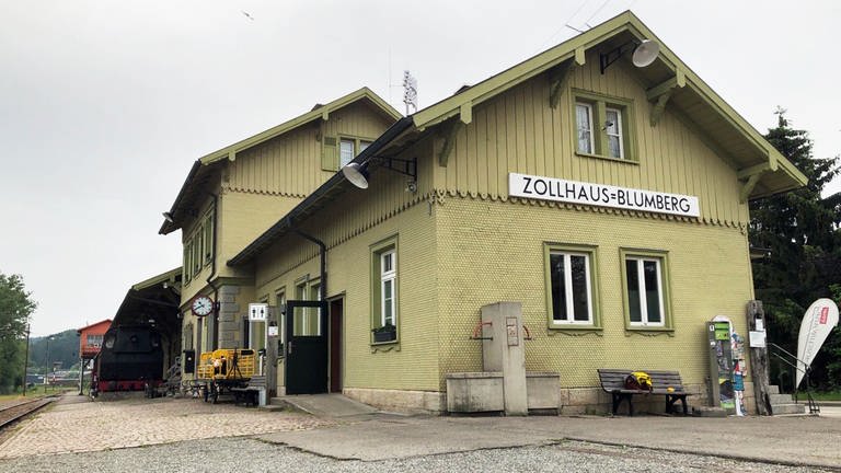 Bahnhofsgebäude Zollhaus Blumberg