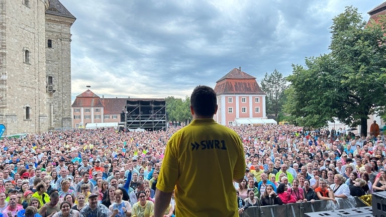 SWR1 Gewinnerinnen beim PUR Konzert in Ulm-Wiblingen.