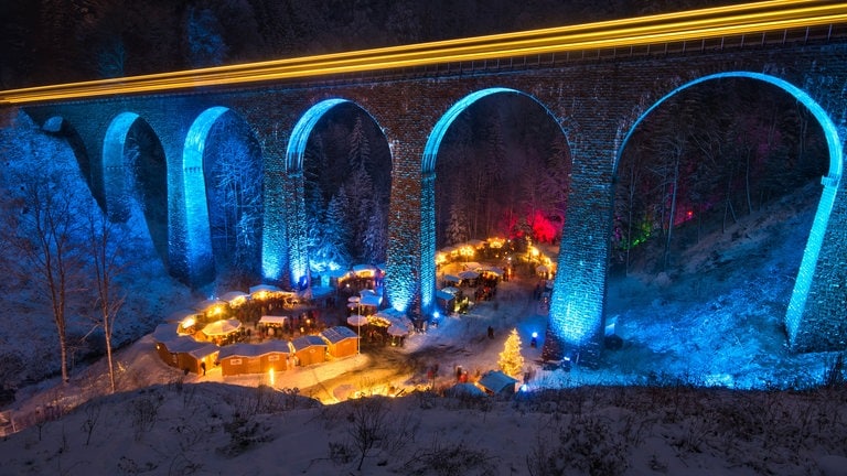 Weihnachtsmarkt in der Ravennaschlucht