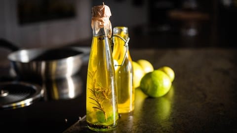 Limetten-Rosmarin-Öl