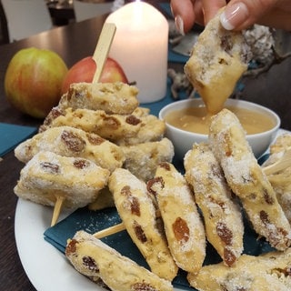 Weihnachtsstollen-Sticks