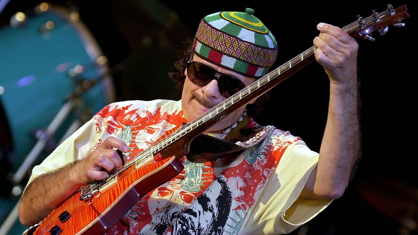 Carlos Santana 2002 bei Rock am Ring