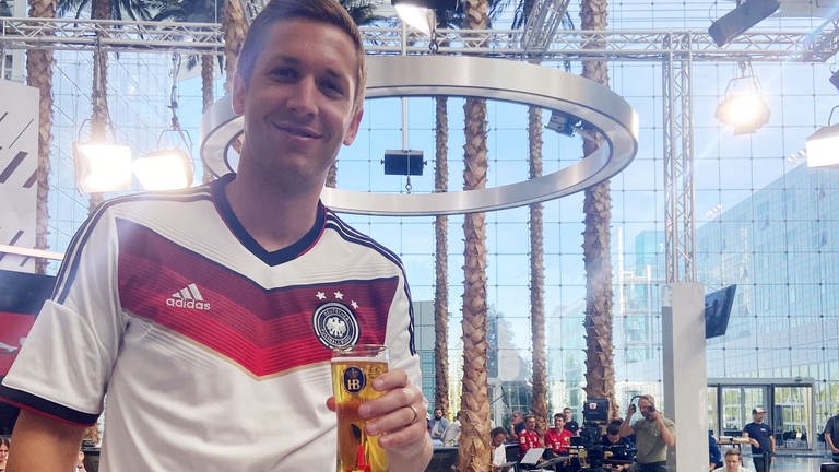 Daniel Hentschel im Deutschland-Trikot