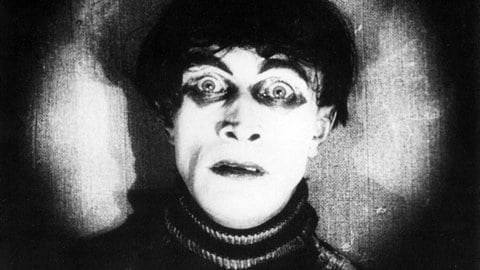 Filmszene. "Das Cabinet des Dr. Caligari" (1920)