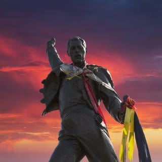 Statue von Freddy Mercury in Montreux