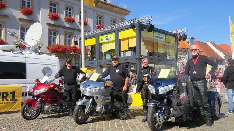 Manni und seine Biker-Freunde