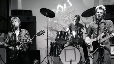 The Police (1980) v.l. Andy Summers, Stewart Copeland, Sting