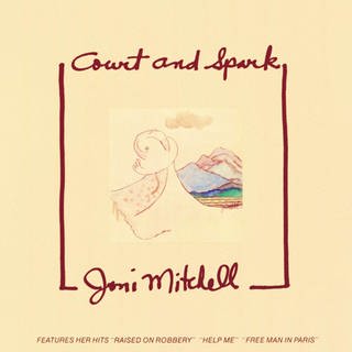 Plattencover von Joni Mitchells Album "Court and Spark"
