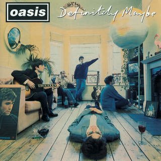 "Definitely Maybe" ist das Debütalbum der Britpop-Band Oasis