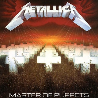 Plattencover zum Album "Master of Puppets" von Metallica.