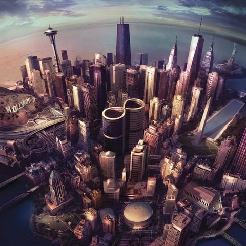 Plattencover des Foo Fighters Album "Sonic Highways"