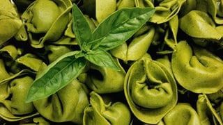 Grüne Tortelloni mit Basilikum - "Stiftung Warentest" hat frische Tortelloni getestet.