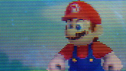 Retro-Spieleklassiker "Mario Bros.".