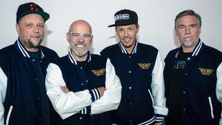 Die Fantastischen Vier: Smudo, Thomas D, Michi Beck und And.Ypsilon. | Fanta 4 feiern 25 Jahre "4:99"